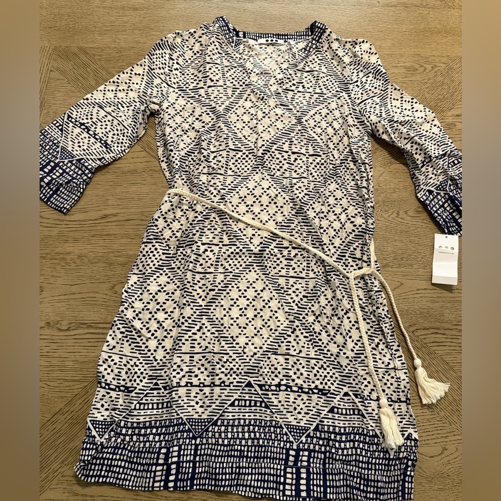 Womens Three Dots Beach cover size XS retails $172